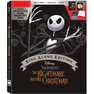 Nightmare before Christmas 4k iTunes only digital movie code ports to Vudu, MA, amazon, Gp