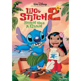 Lilo And Stitch 2 Stitch Has A Glitch HD Digital Code Google Play Redeem Ports To MA, ports to vudu, iTunes, and Google Play