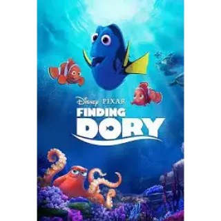 Finding Dory Digital movie code HD Code No Points Movies Anywhere MA, or Vudu. Port To ITunes,  Gp