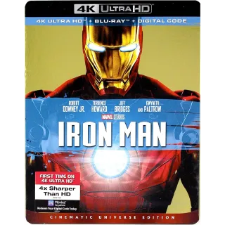 Iron man 1 Digital Code Movies Anywhere MA,or Vudu Only No Pts ports To iTunes, Google Play