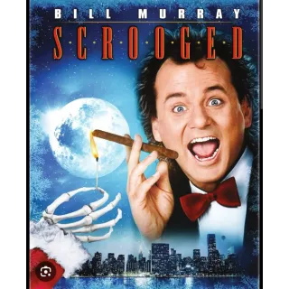 Scrooged Digital movie code 4k Code fandango at home wont port