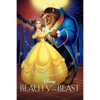 Beauty And The Beast Animated HD Digital Code Google Play Redeem Ports To MA, ports to vudu, iTunes, and Google Play