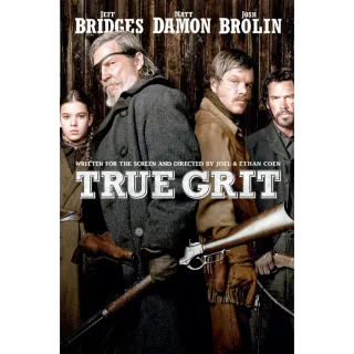 True Grit 2010 HD vudu only Digital Movie Code Won't port