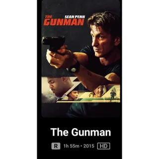 The gunman HD movies Anywhere Redeem or vudu only and no pts, ports to Gp, iTunes, and Google Play