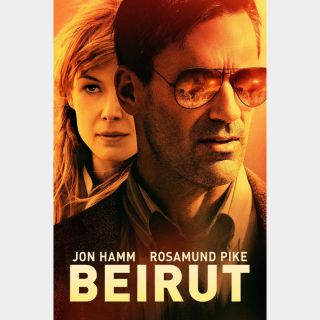 Beirut HD Digital Code Movies Anywhere MA Or  vudu ,ports To  iTunes, Google Play and Amazon.