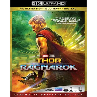 Thor Ragnarok 4k iTunes digital movie code ports to Vudu, MA, amazon, Gp
