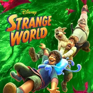 Strange World HD Digital Code Movies anywhere or vudu Split No Pts Redeem Ports To MA, ports to vudu, iTunes, and Google Play