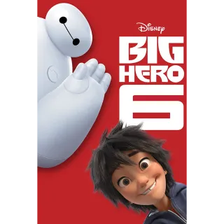 Big Hero 6  HD Digital Code Google Play Redeem Ports To MA, ports to vudu, iTunes, and Google Play