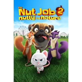 Nut job 2 nutty by nature HD iTunes only digital movie code ports to Vudu, MA, amazon, Gp