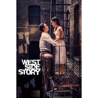 2021 West side story 4k Digital Movie Code Redeem MA side Only/split NO POINTS On Vudu or Movies Anywhere MA, Ports