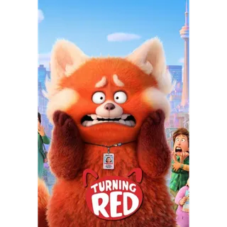 Turning Red HD movies Anywhere Redeem or vudu only and no pts, ports to Gp, iTunes, and Google Play