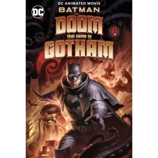 Batman Doom That Came To Gotham Digital HD Code  Movies Anywhere MA.or Vudu. Port To ITunes,  Google Play and Amazon Blackphone