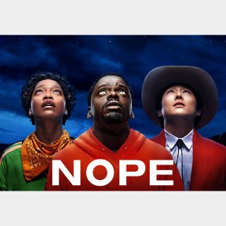 NOPE HD Digital Code Movies Anywhere MA, ports to vudu, iTunes, Google Play and Amazon.