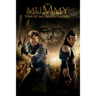 The Mummy tomb of the dragon emperor Brandon Frasier HD Digital Movie Code Vudu or Movies Anywhere MA only.