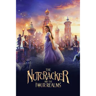 Nutcracker and the four Realms HD digital movie code Google Play/GP ports to iTunes and Vudu
