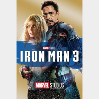 Iron Man 3 HD Google Play/GP ports to iTunes and Vudu