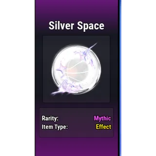 Silver space effect
