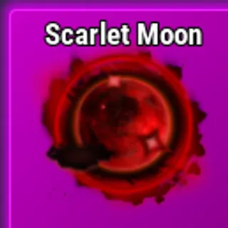 scarlet moon