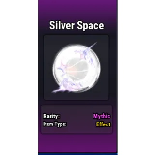 Silver space