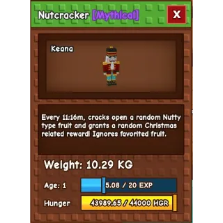 Colossal Nutcracker - 102.9kg @ age 100