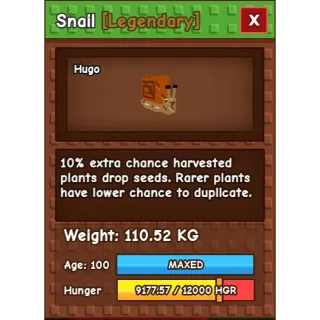 Titanic Snail Team (8x) 110kg - 78.61kg 