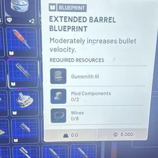Extended Barrel Bp