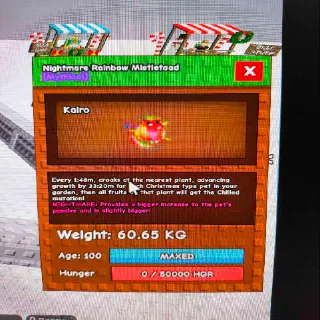 RAINBOW RBH MISTLETOAD