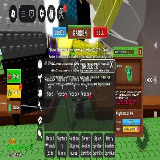 15 sec Peacock colosal