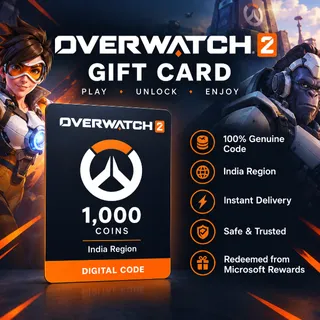Overwatch 2 1000 Coins India Region