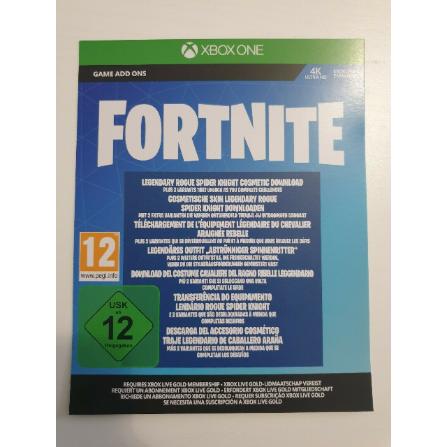 gift card fortnite xbox