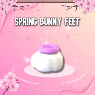 Spring Bunny Feet