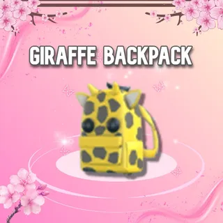 Giraffe Backpack
