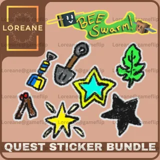 BEE SWARM SIMULATOR (QUEST STICKER)