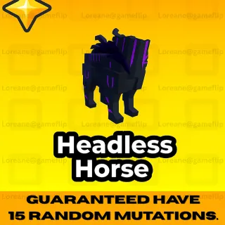 RAISE ANIMALS (HEADLESS HORSE) 