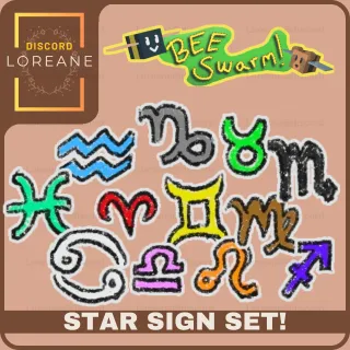 BEE SWARM SIMULATOR (STAR SIGN SET)