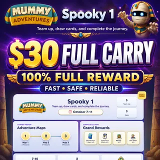 🎃 MUMMY ADVENTURES — SPOOKY 1 FULL CARRY! 🎃
