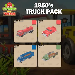 1950's TRUCK PACK | FARMING AND FRIE