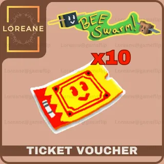 BEE SWARM SIMULATOR (TICKET VOUCHER)