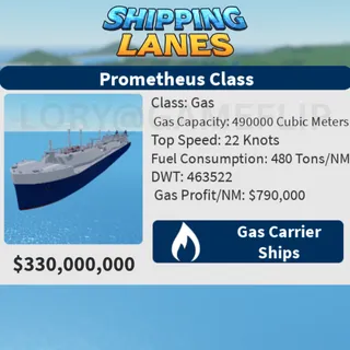 PROMETHEUS CLASS | SHIPPING LANES