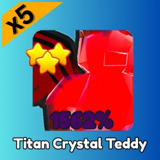  TITAN CRYSTAL TEDDY