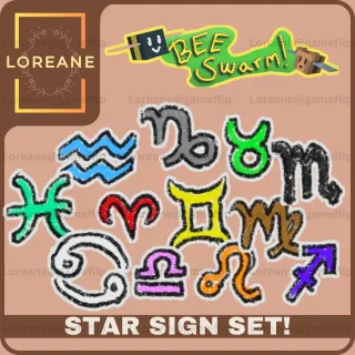 BEE SWARM SIMULATOR (STAR SIGN SET)