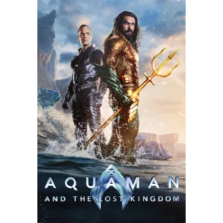 Aquaman and the Lost Kingdom 4K / MA eligible 