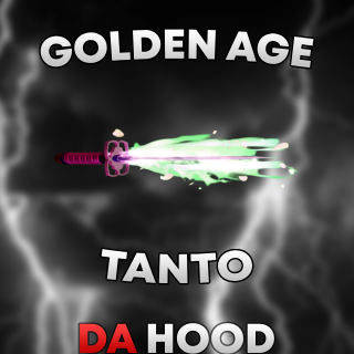 Golden Age Tanto - Da Hood - Game Items - Gameflip