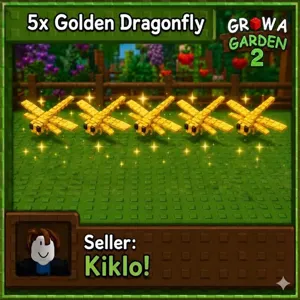 5X - Golden Dragonflies