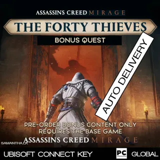 Assassin's Creed Mirage Preorder Bonus (DLC Only) PC Ubisoft Connect Key Global