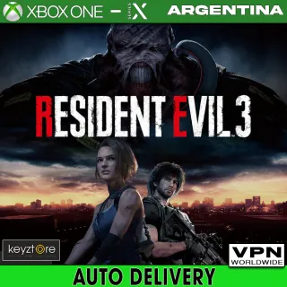 Resident Evil 3 Remake⚡  [ ⚡𝐈𝐍𝐒𝐓𝐀𝐍𝐓 𝐃𝐄𝐋𝐈𝐕𝐄𝐑𝐘⚡] Xbox Argentina Key