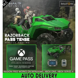 Halo Infinite - Pass Tense Razorback Bundle ⚡[ 𝐈𝐍𝐒𝐓𝐀𝐍𝐓 ]  Xbox & windows