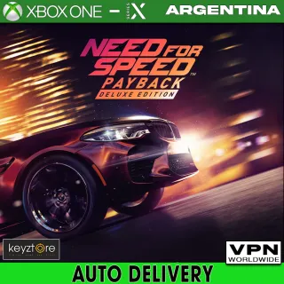 Need For Speed Payback - Deluxe Edition⚡ [ ⚡𝐈𝐍𝐒𝐓𝐀𝐍𝐓 𝐃𝐄𝐋𝐈𝐕𝐄𝐑𝐘⚡] Xbox