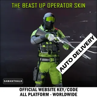 ⚡ The Beast Up Operator Skin - Call of Duty MW III 3  [ ⚡𝐈𝐍𝐒𝐓𝐀𝐍𝐓 𝐃𝐄𝐋𝐈𝐕𝐄𝐑𝐘⚡] All Platform GLOBAL