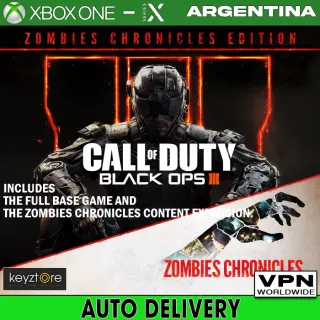 Call of Duty Black Ops 3 - Zombies Chronicles Edition  [ ⚡𝐈𝐍𝐒𝐓𝐀𝐍𝐓 𝐃𝐄𝐋𝐈𝐕𝐄𝐑𝐘⚡]